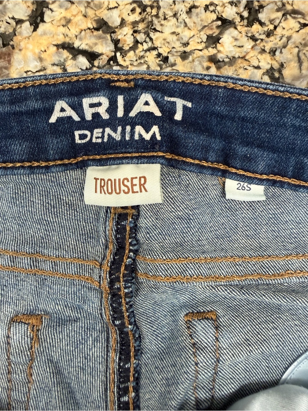 Ariat Blue Denim Trouser Jeans